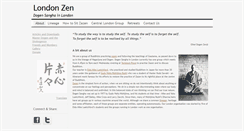 Desktop Screenshot of londonzen.org